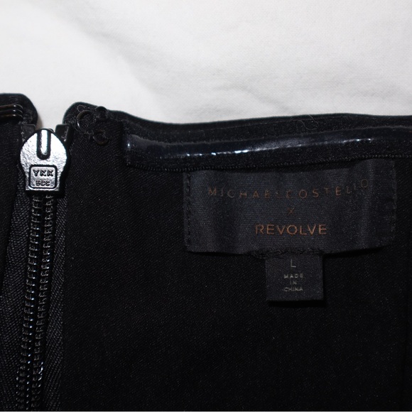 Michael Costello x REVOLVE Sadie Mini Tube Dress in Black - Picture 3 of 11